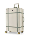 Rock Luggage vintage cream 3-piece suitcase set - British product