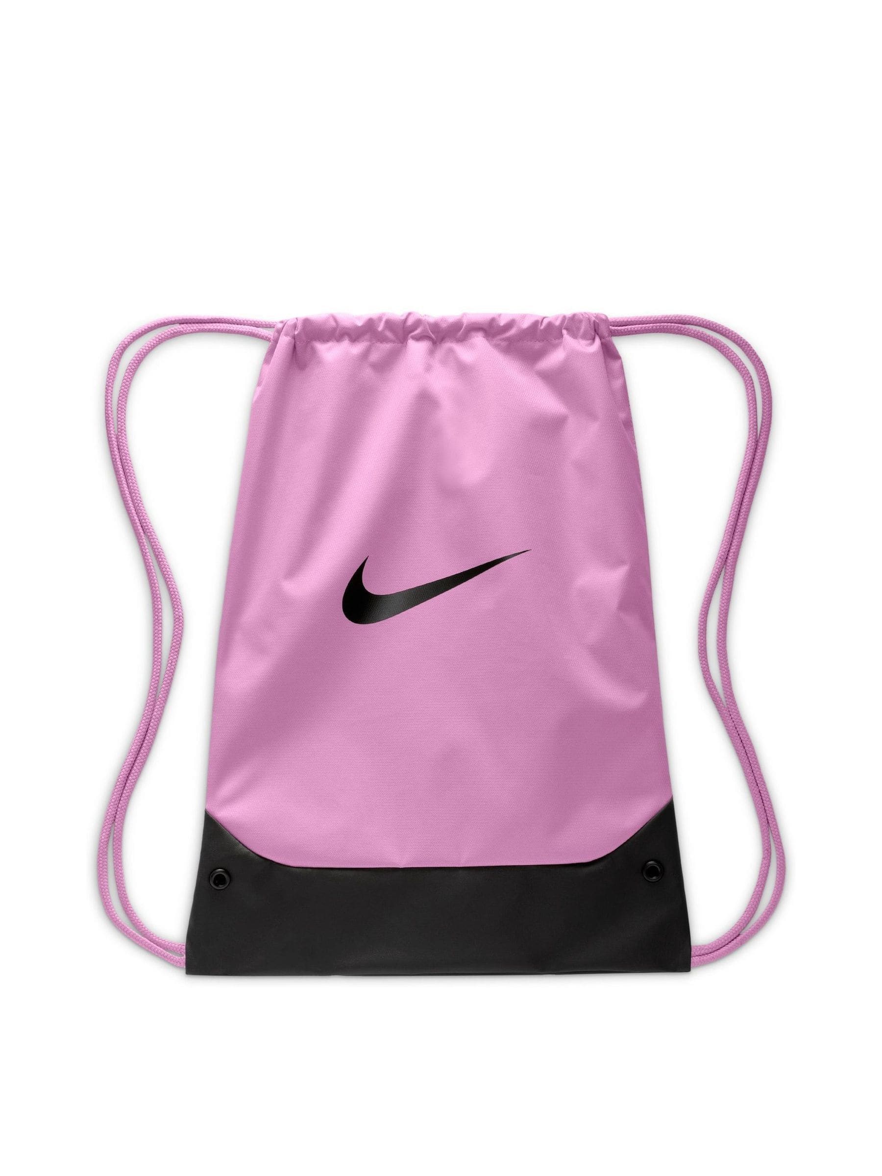 Nike drawstring bag purple 18L, UK version