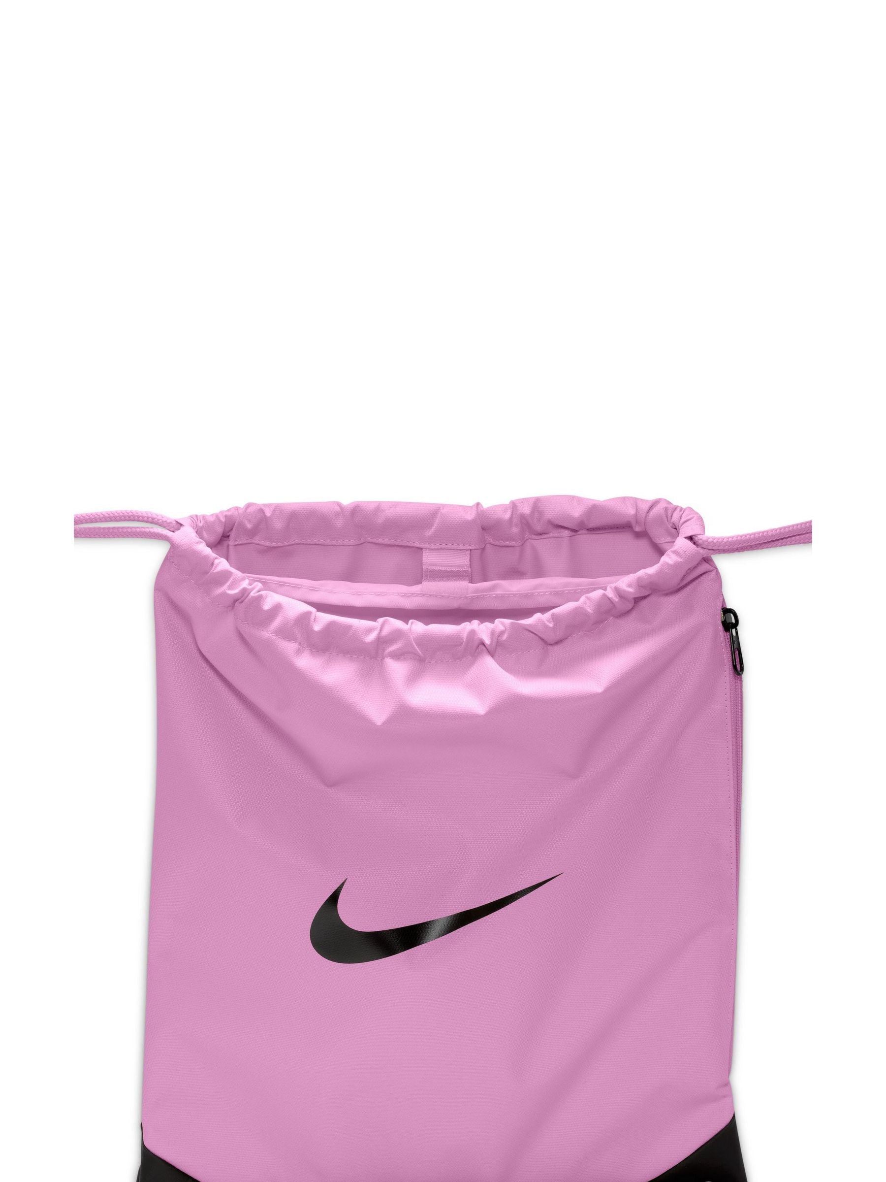 Nike drawstring bag purple 18L, UK version