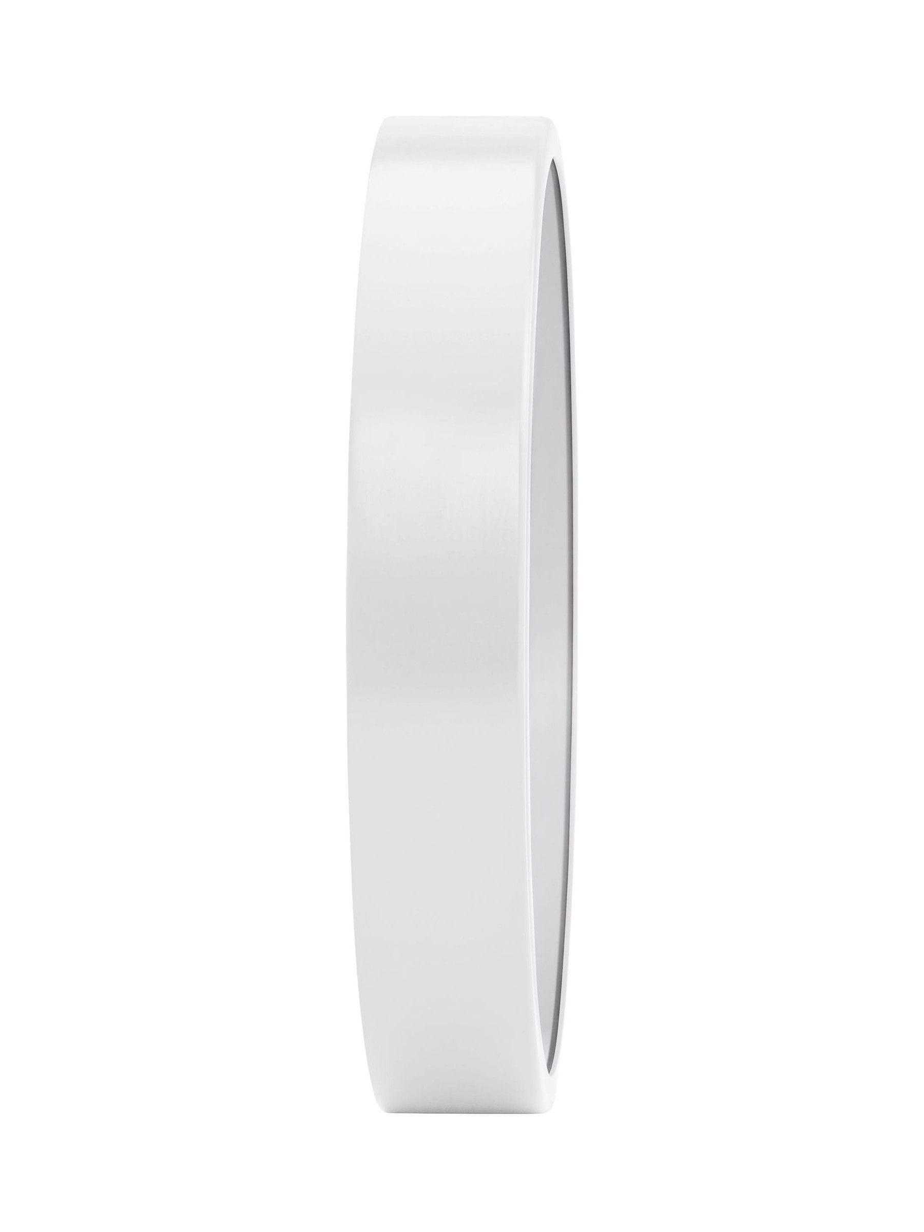 Mondaine white wall clock 25cm frame, imported from the UK