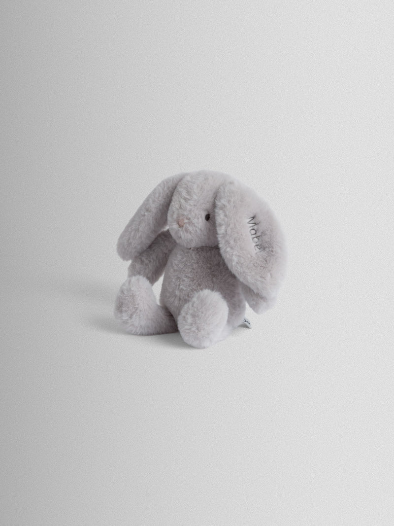 JoJo Maman Bébé Blue Bunny Personalised Soft Toy Plushie - Small