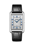 Rotary Black Heritage Astoria watch with steel blue dial - British product