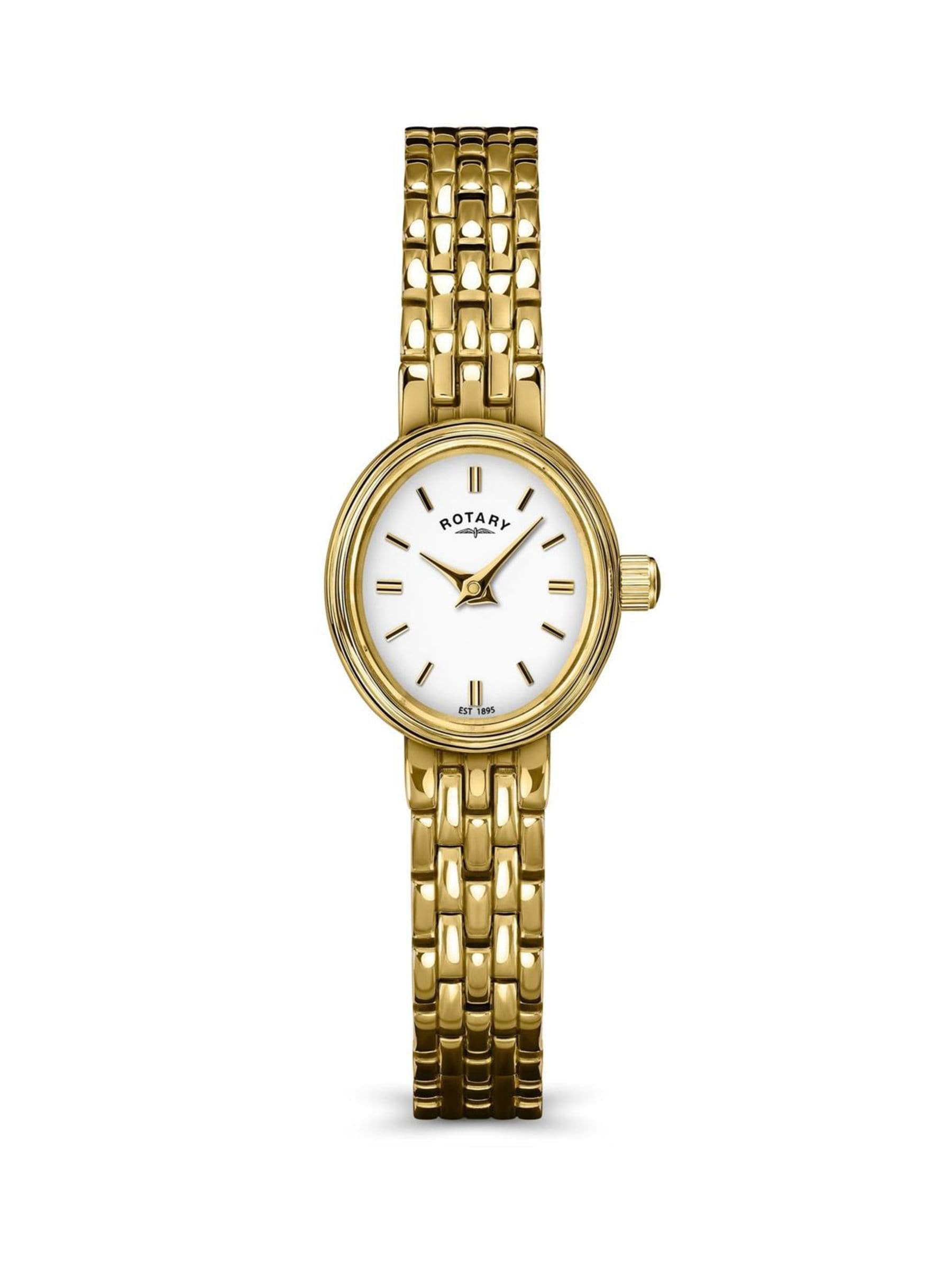 Rotary gold plated cocktail bracelet watch - British product