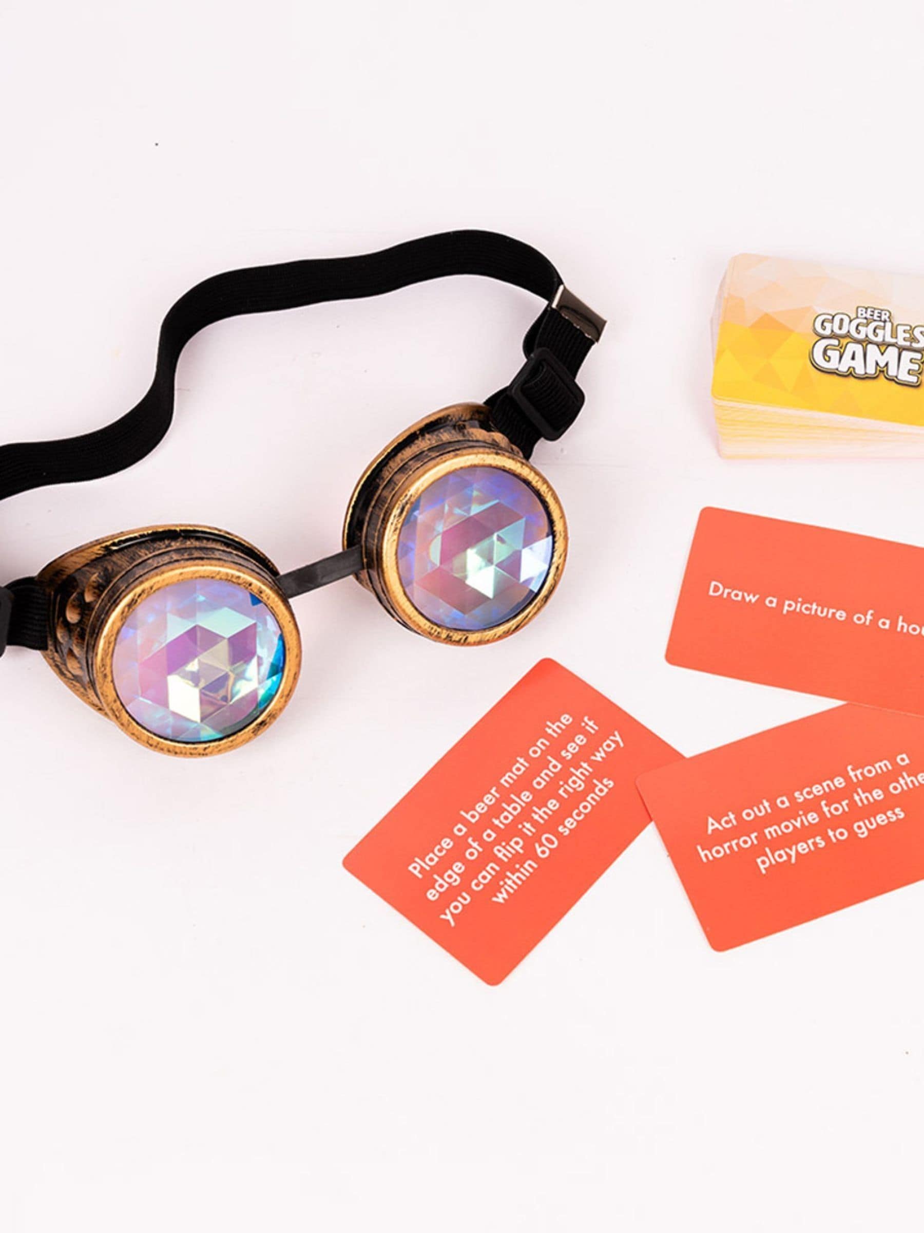 MenKind Professor Puzzle beer goggles game multicolour - British product