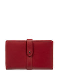 Pure Luxuries London Red Jade Leather Purse