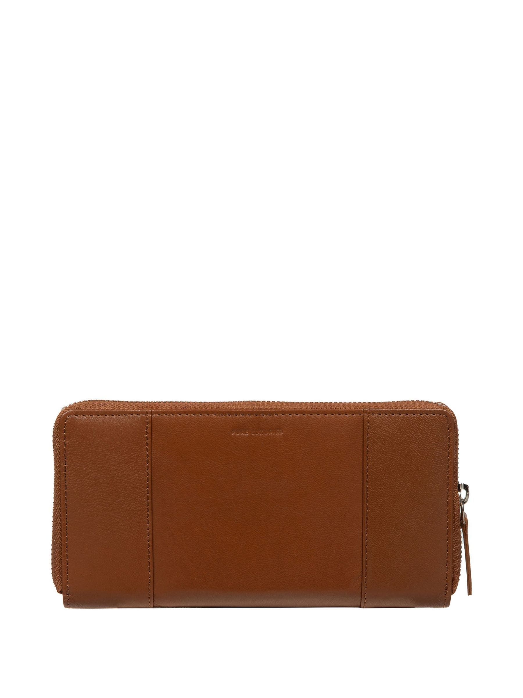 Pure Luxuries London Natural April Leather Purse