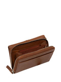 Pure Luxuries London Brown Hailey leather purse, UK version