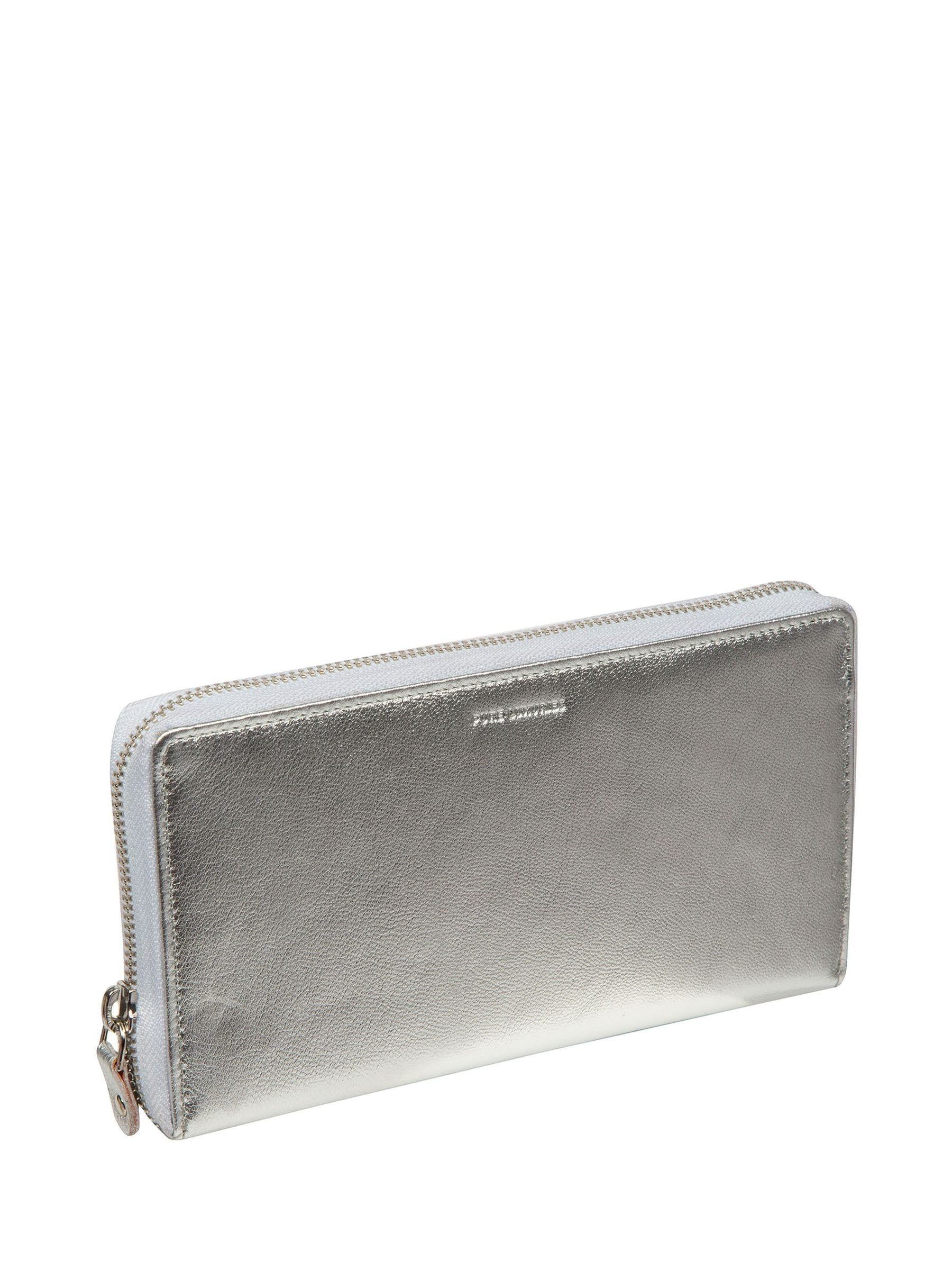 Pure Luxuries London Roxy leather purse with accordion interior (British brand)