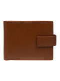 Pure Luxuries London brown Henry leather wallet - British product