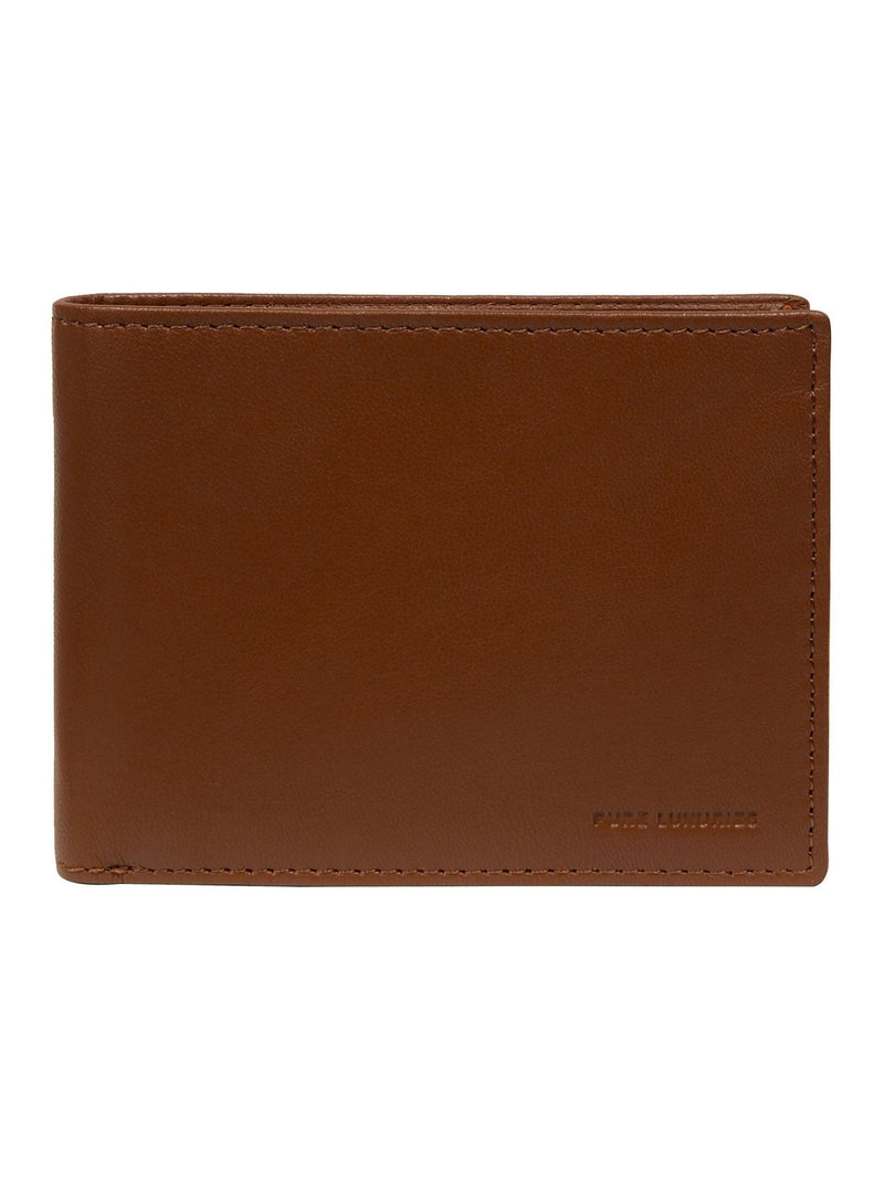 Pure Luxuries London brown Jack leather wallet 10x12.5cm - British product