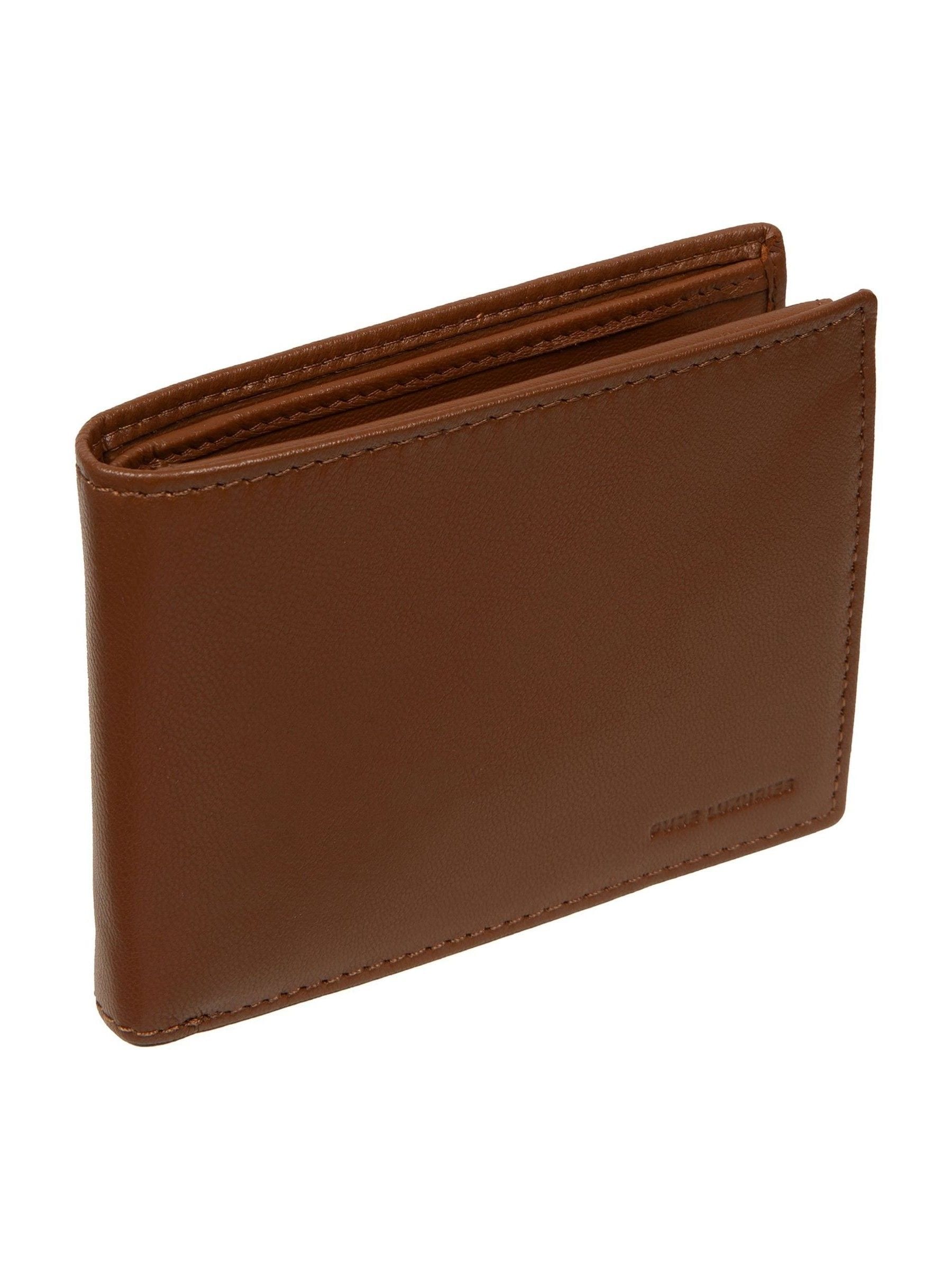 Pure Luxuries London brown Jack leather wallet 10x12.5cm - British product