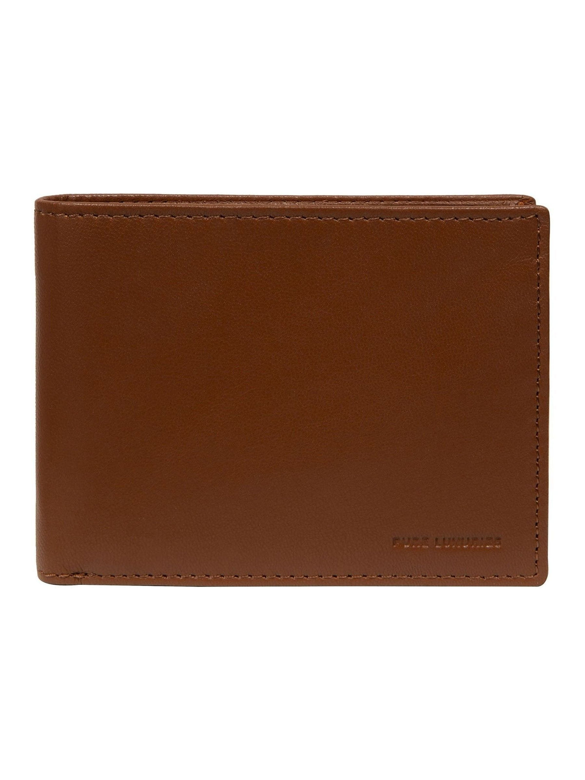 Pure Luxuries London brown Jack leather wallet 10x12.5cm - British product