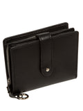 Pure Luxuries London black Louise leather purse, UK version