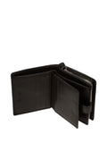 Pure Luxuries London black Louise leather purse, UK version