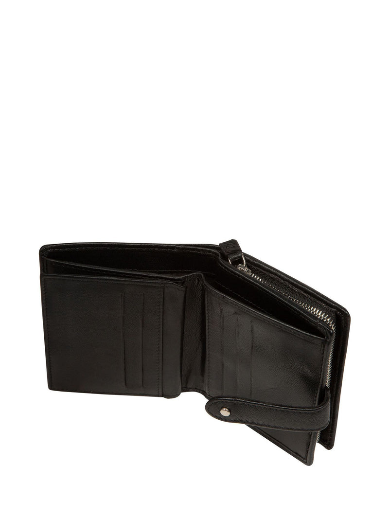 Pure Luxuries London black Louise leather purse, UK version