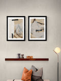 East End Prints Black Reunion wall art set - British product
