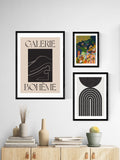 East End Prints White Fiesta Wall Art Print - British product