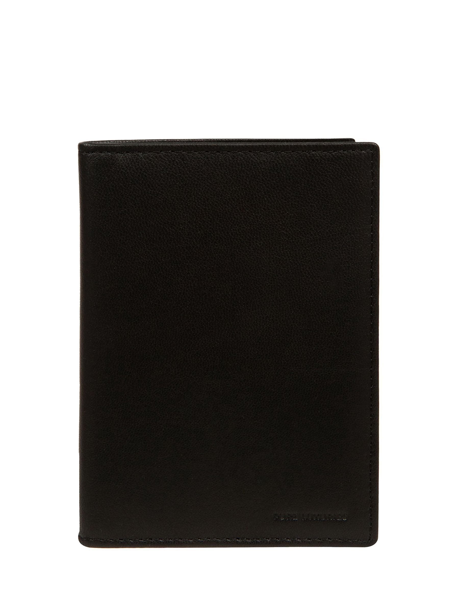 Pure Luxuries London Louis leather passport holder - British product