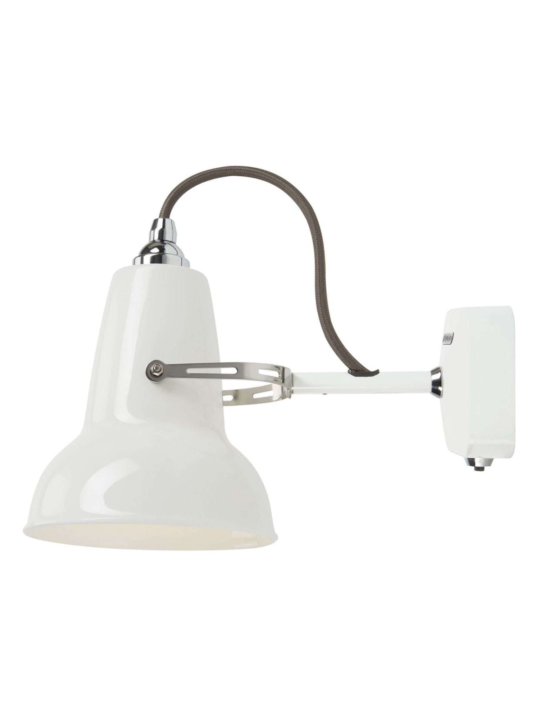 Anglepoise ceramic mini wall light white 1227 - British product