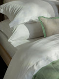 Christy White Classic Cotton Sateen Pillowcase Plain Pair