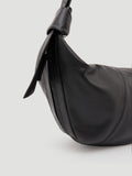 Hush oversized leather crescent bag - British product