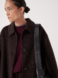 Hush oversized leather crescent bag - British product