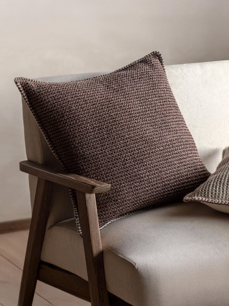 Gallery Home Brown Arlo Textured Cushion