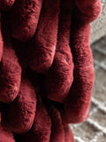 Gallery Home Mulberry faux fur throw 10x130cm (British brand)