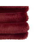 Gallery Home Mulberry faux fur throw 10x130cm (British brand)