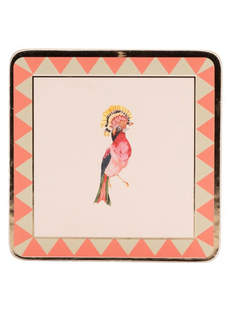 Yvonne Ellen bird coasters set of 4 - British product