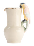 Yvonne Ellen green parrot jug with gold trim (British brand)