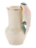 Yvonne Ellen green parrot jug with gold trim (British brand)