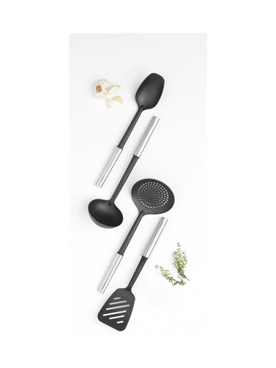 Brabantia Matt Steel Profile Non-Stick Kjøkkenredskapsett