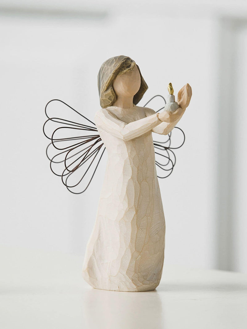 Willow Tree Cream Angel of Hope figurine 13cm, UK version