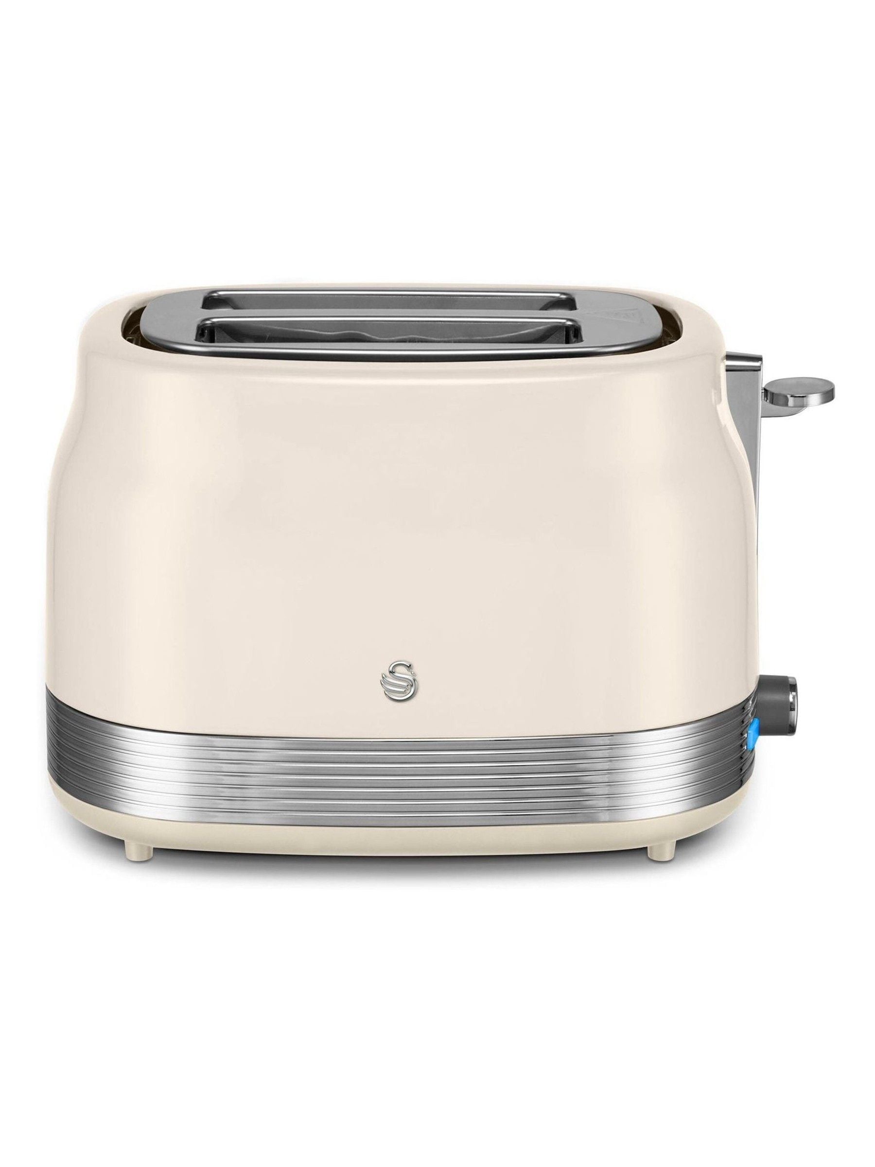 Swan Grey 930W Retro 2 Slice Toaster