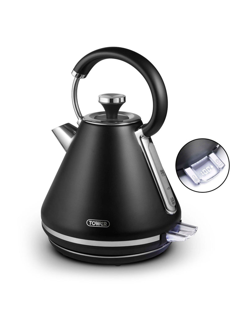 Tower Black 1.7L Mirage Kettle