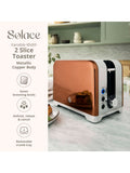 Swan Copper Solace toaster 2 slice, imported from the UK