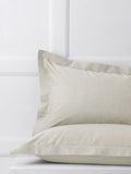 Set of 2 Cream Cotton Rich Pillowcases
