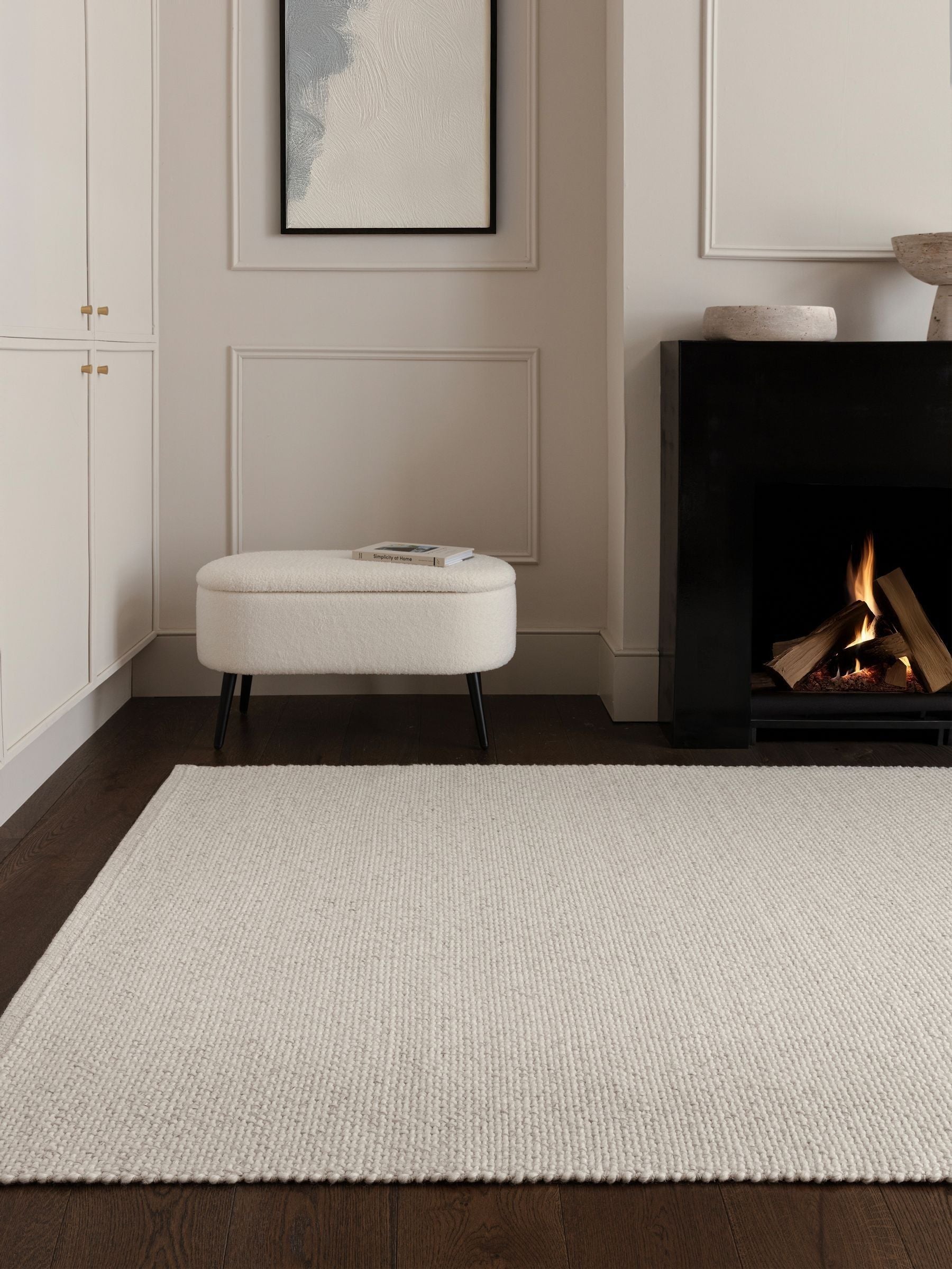 Asiatic Rugs Ivory Marl Finley Rug