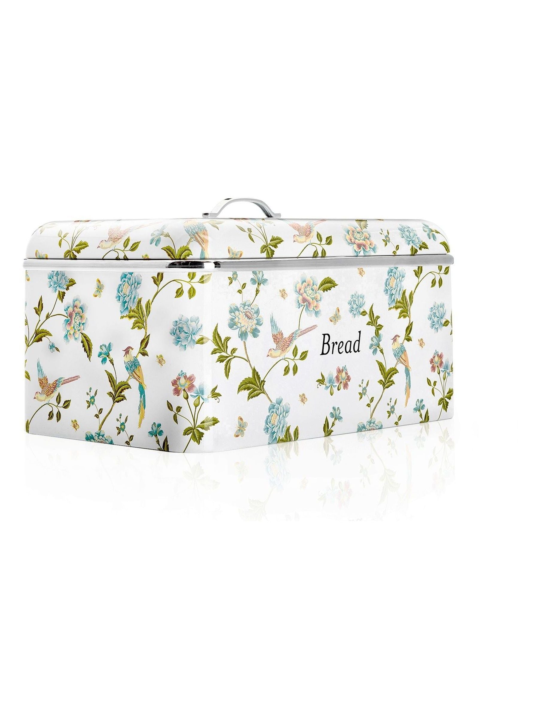 Laura Ashley Elveden White bread bin - British product
