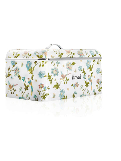 Next Laura Ashley Elveden White Bread Bin- Buy online at McGrocer