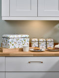 Laura Ashley Elveden White bread bin - British product