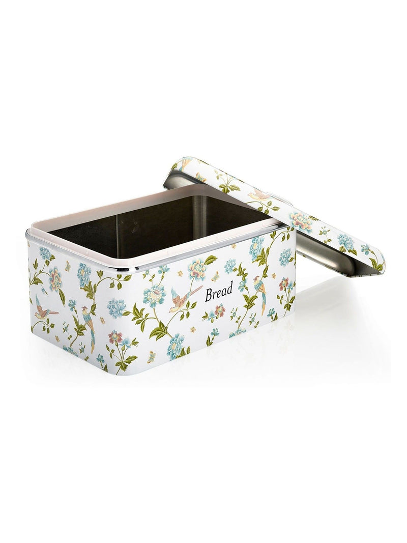 Laura Ashley Elveden White bread bin - British product