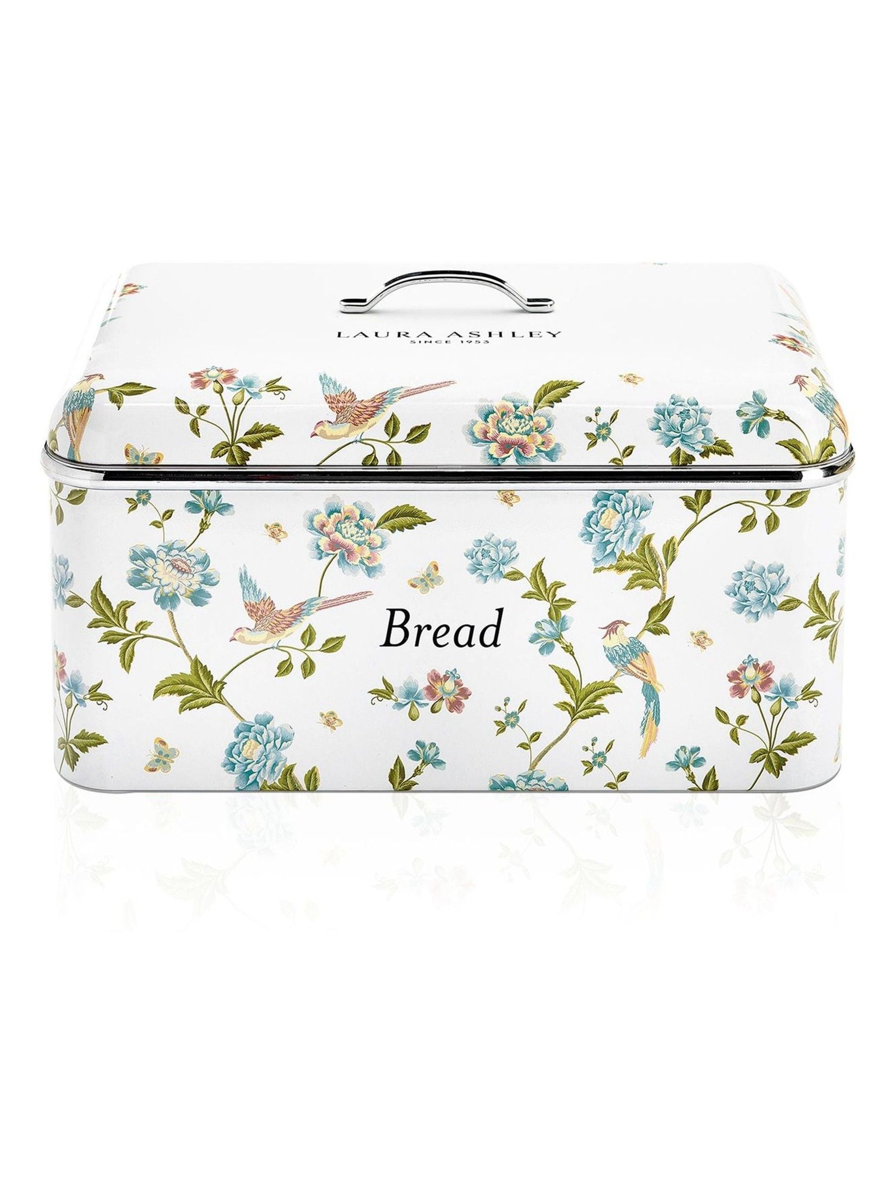 Laura Ashley Elveden White bread bin - British product