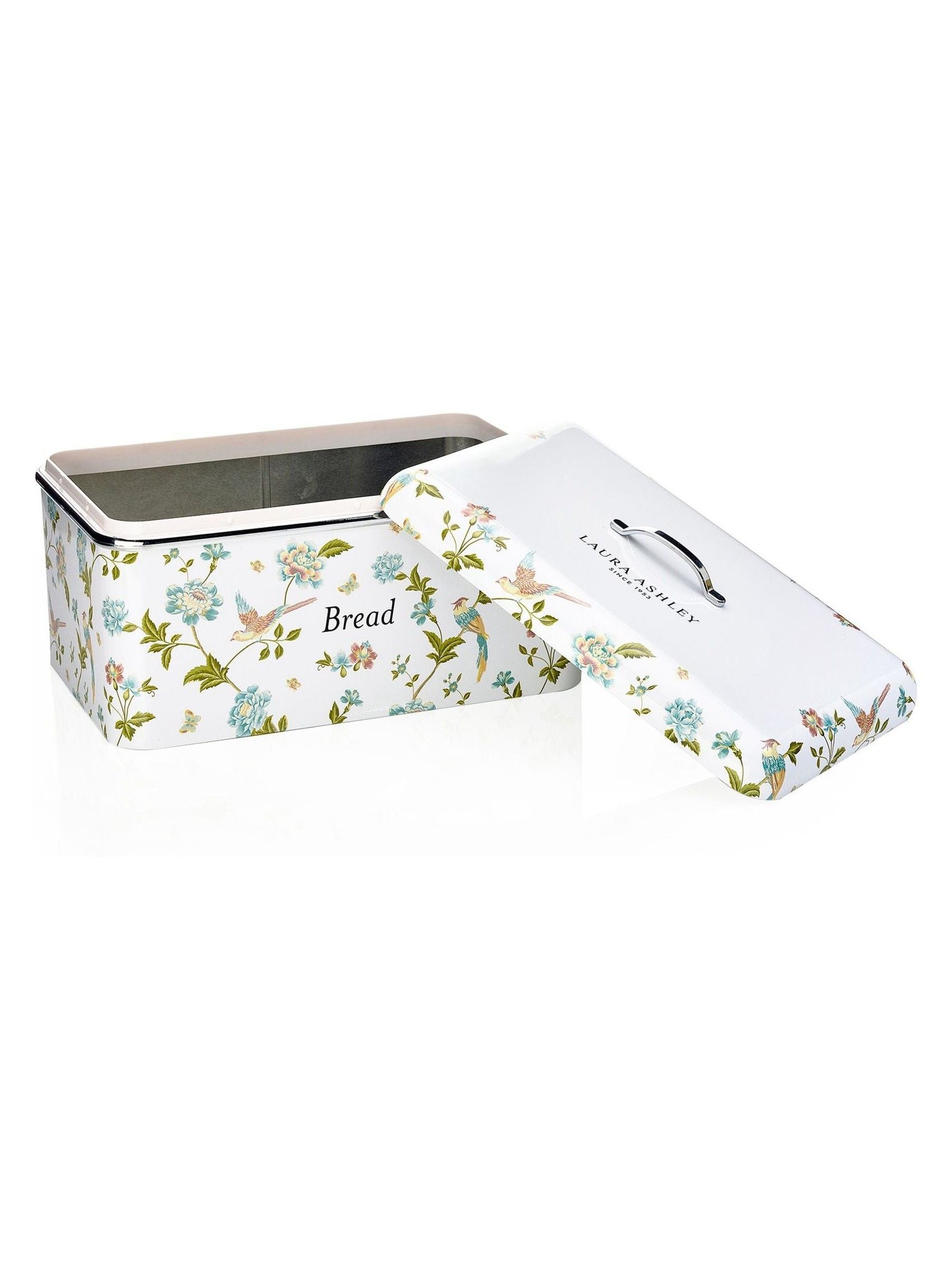 Laura Ashley Elveden White bread bin - British product