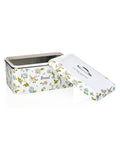 Laura Ashley Elveden White bread bin - British product