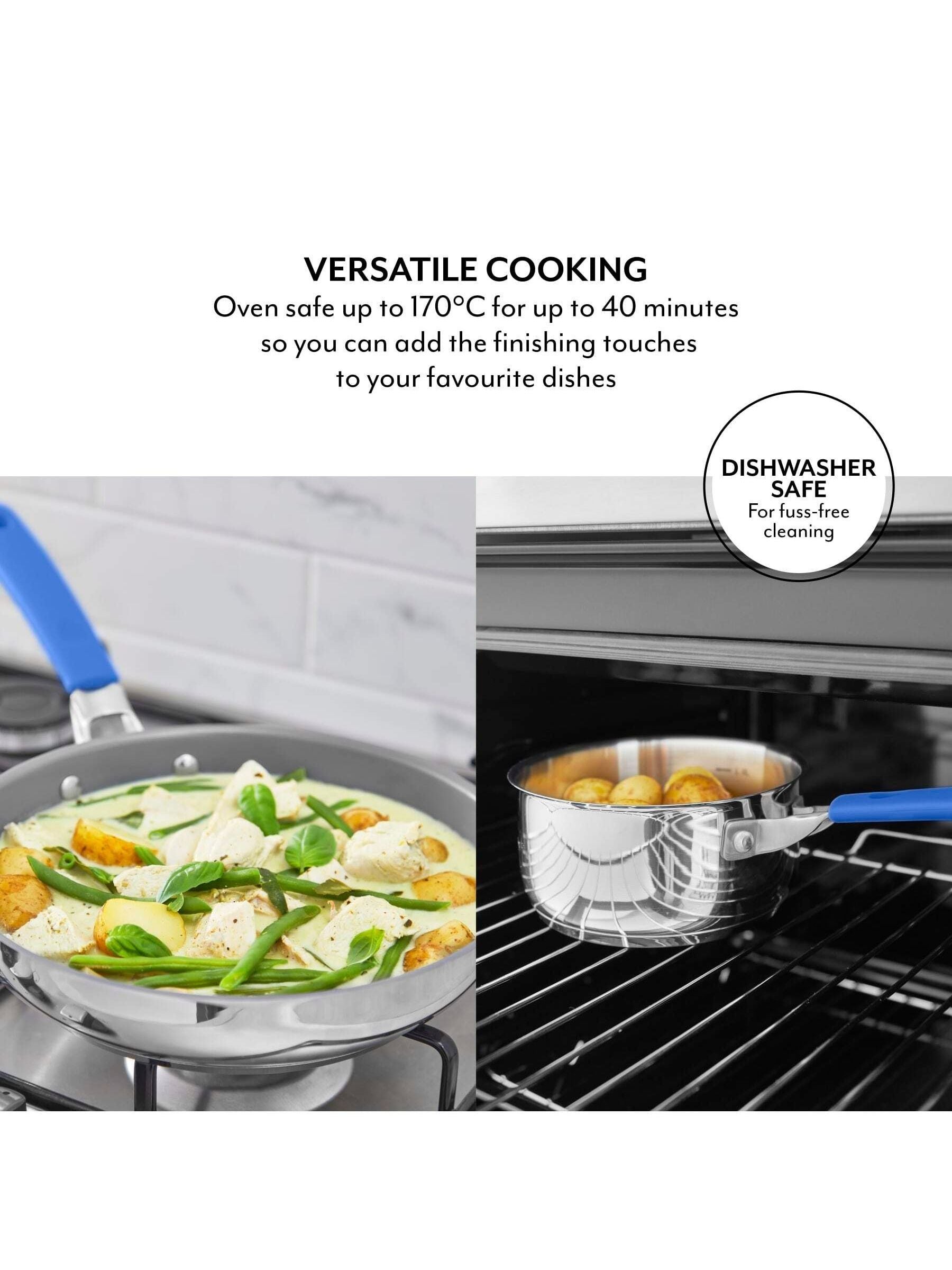 Sur La Table Orange Cookware 5 Piece Set (British brand)