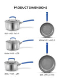 Sur La Table Orange Cookware 5 Piece Set (British brand)