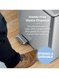 Tower Stainless Steel 40L Pedal Bin 2 x 20L