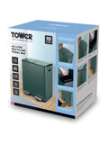 Tower Forest Green 40L Pedal Bin 2 x 20L